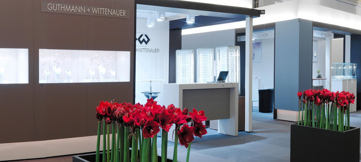 Impressions Concepts for complete trade fair booths