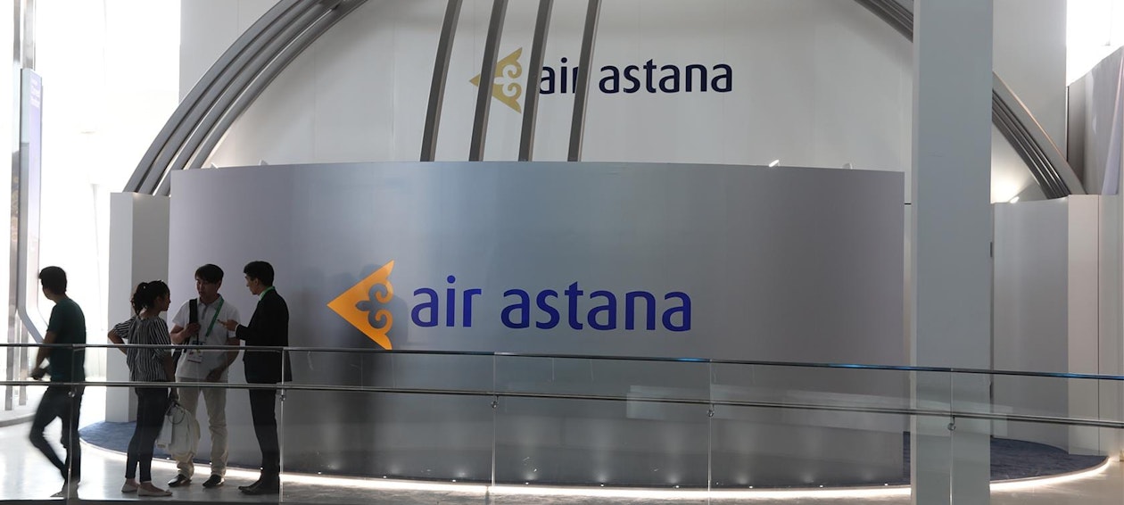 Imagen: Pabellón de Air Astana "Air Astana – A Global Carrier!" en la Expo Astana 2017 Imagen: Pabellón de Air Astana "Air Astana – A Global Carrier!" en la Expo Astana 2017