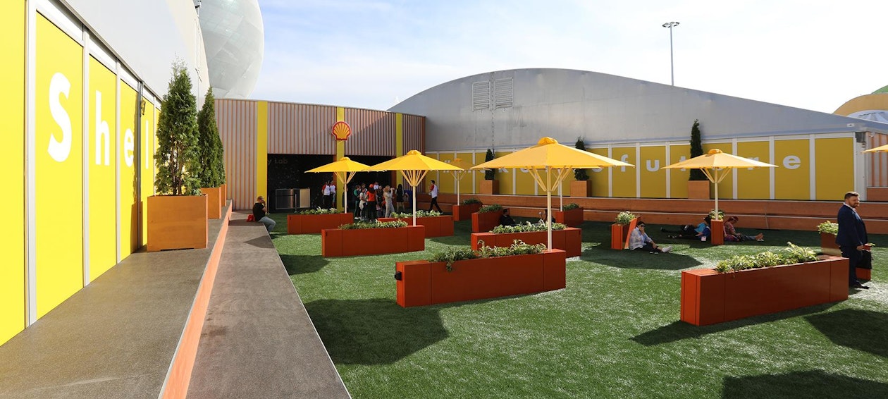 Picture: The Shell pavilion “Energy Lab. Discover a Cleaner Energy Future.” at Expo Astana 2017 Picture: The Shell pavilion “Energy Lab. Discover a Cleaner Energy Future.” at Expo Astana 2017