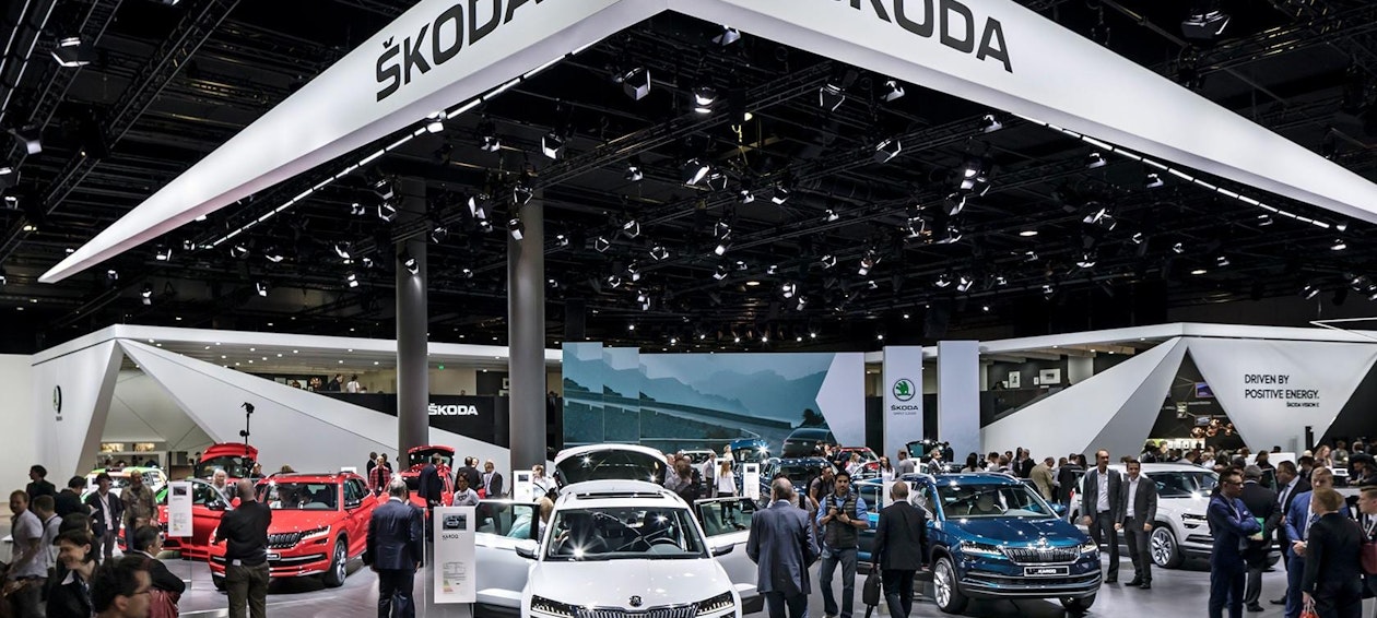 Bild: Zum Wiederholten Mal realisiert das NÜSSLI Team aus Tschechien den hochwertigen Messestand von Škoda. Bild: Zum Wiederholten Mal realisiert das NÜSSLI Team aus Tschechien den hochwertigen Messestand von Škoda.