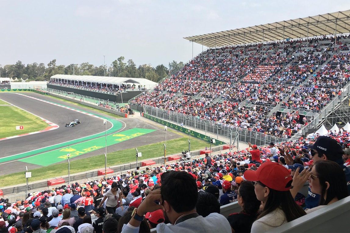Image: NUSSLI built a total of 12,690 grandstand seats and three VIP areas for 2,000 Formula 1 fans.