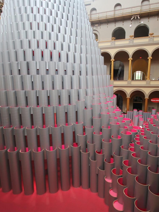 Bild: Temporäre Ausstellung «Hive» im National Building Museum Bild: Temporäre Ausstellung «Hive» im National Building Museum