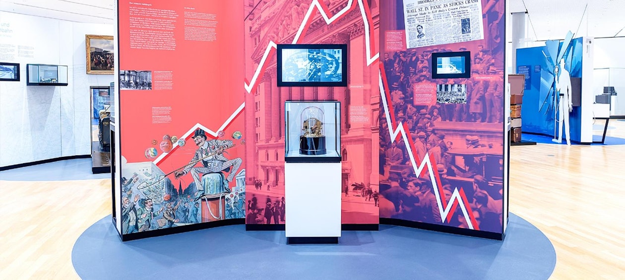 NUSSLI constructed the new permanent exhibition at the Museum of Communication in Frankfurt. NUSSLI constructed the new permanent exhibition at the Museum of Communication in Frankfurt.