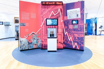 NÜSSLI hat die neue Dauerausstellung im Museum für Kommunikation in Frankfurt baulich umgesetzt.