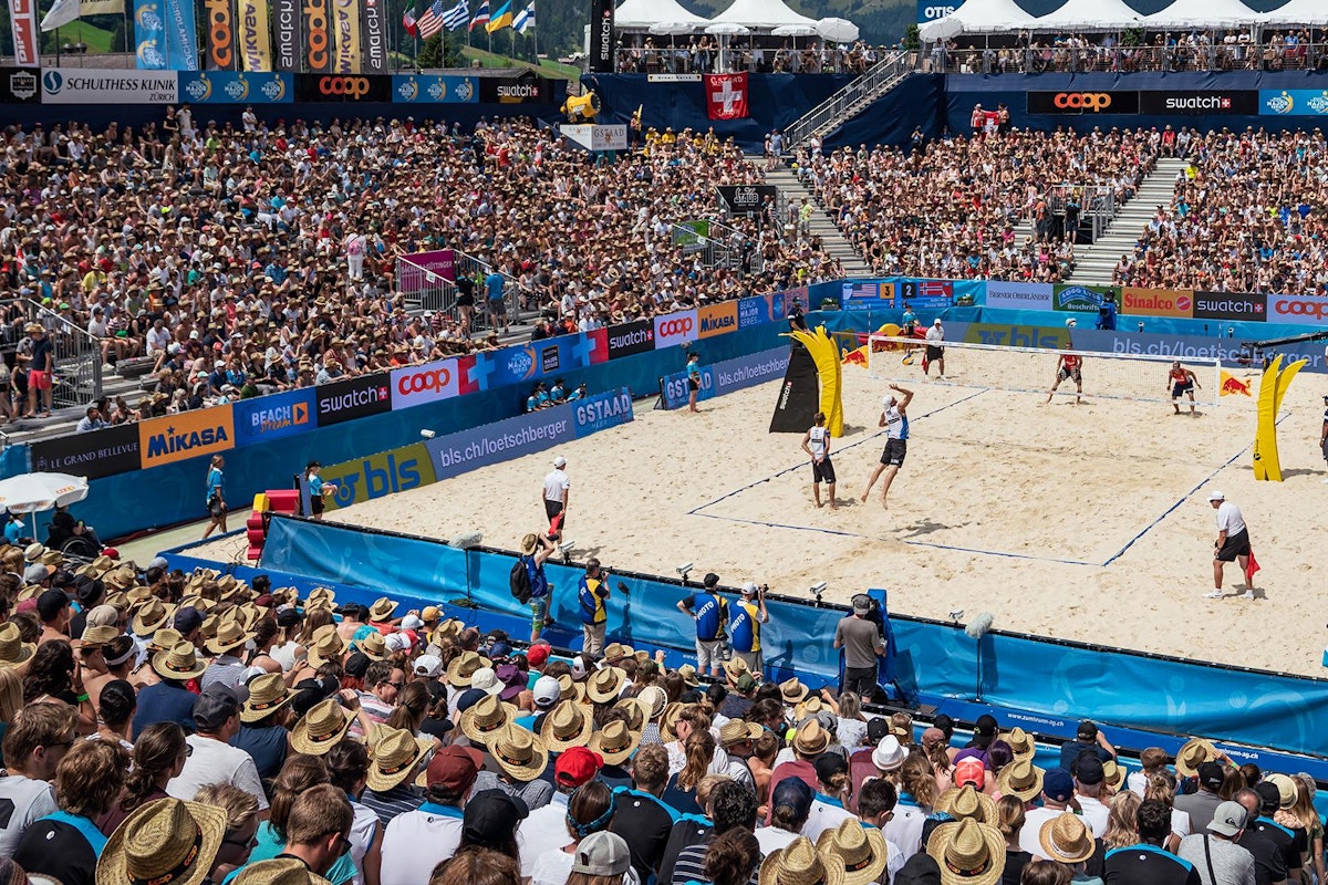 En el centro de Gstaad se encuentra la Arena