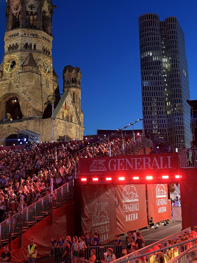 Luftaufnahme von der Generali Arena Luftaufnahme von der Generali Arena