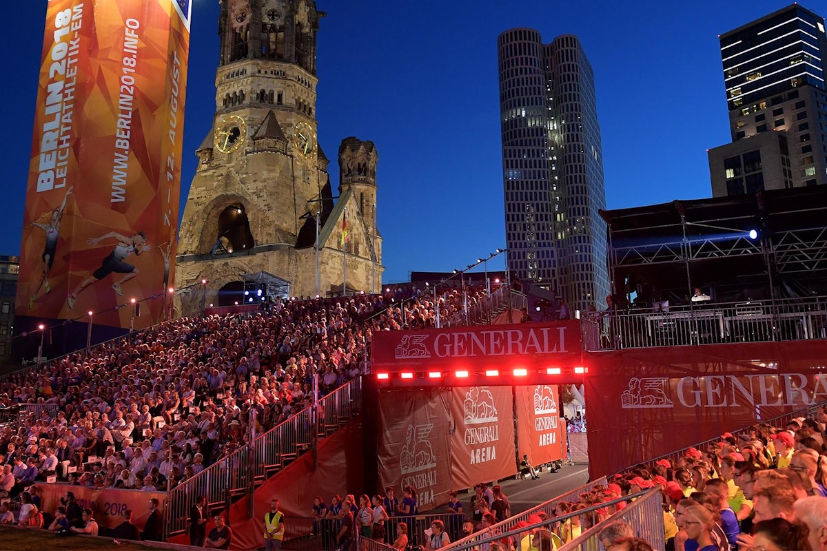 Luftaufnahme von der Generali Arena