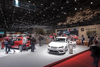 NUSSLI set up Seat's exhibition at the show.