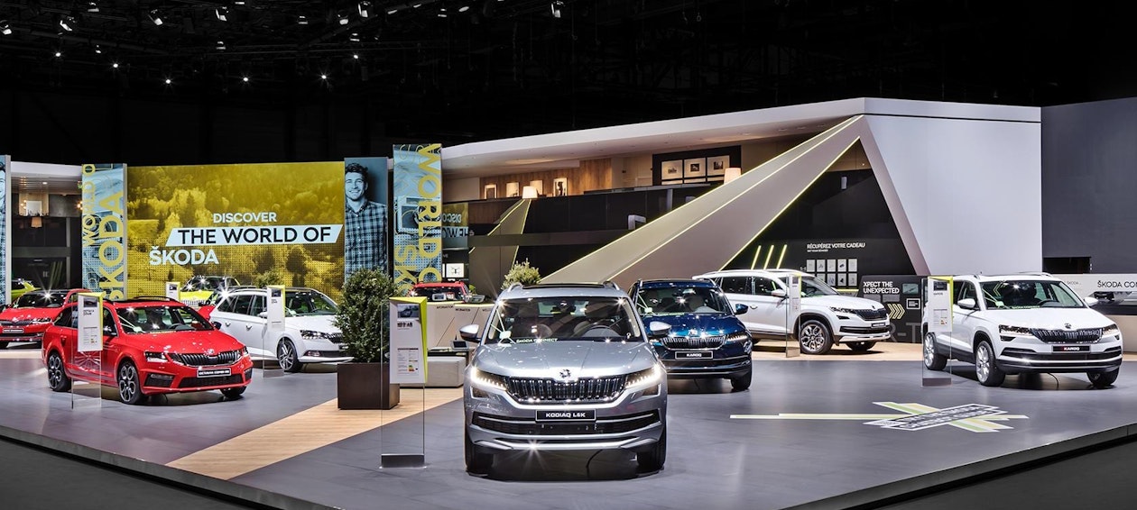 NUSSLI realizó la presentación en la feria de Škoda. NUSSLI realizó la presentación en la feria de Škoda.