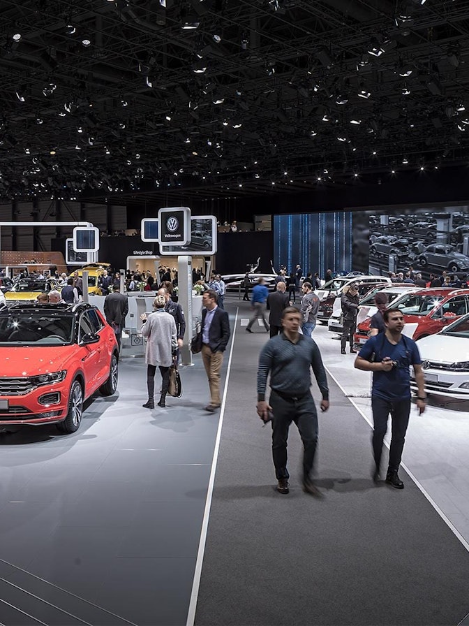 NUSSLI realizó la presentación en la feria de Volkswagen. NUSSLI realizó la presentación en la feria de Volkswagen.