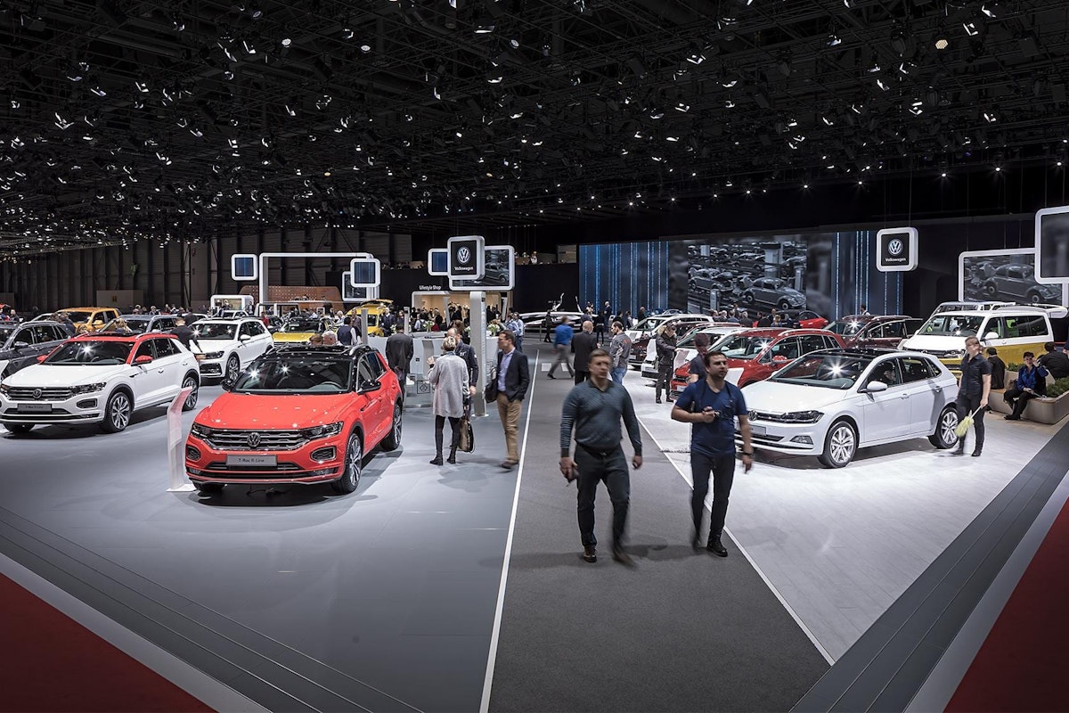 NUSSLI set up Volkwagen's exhibition at the show.