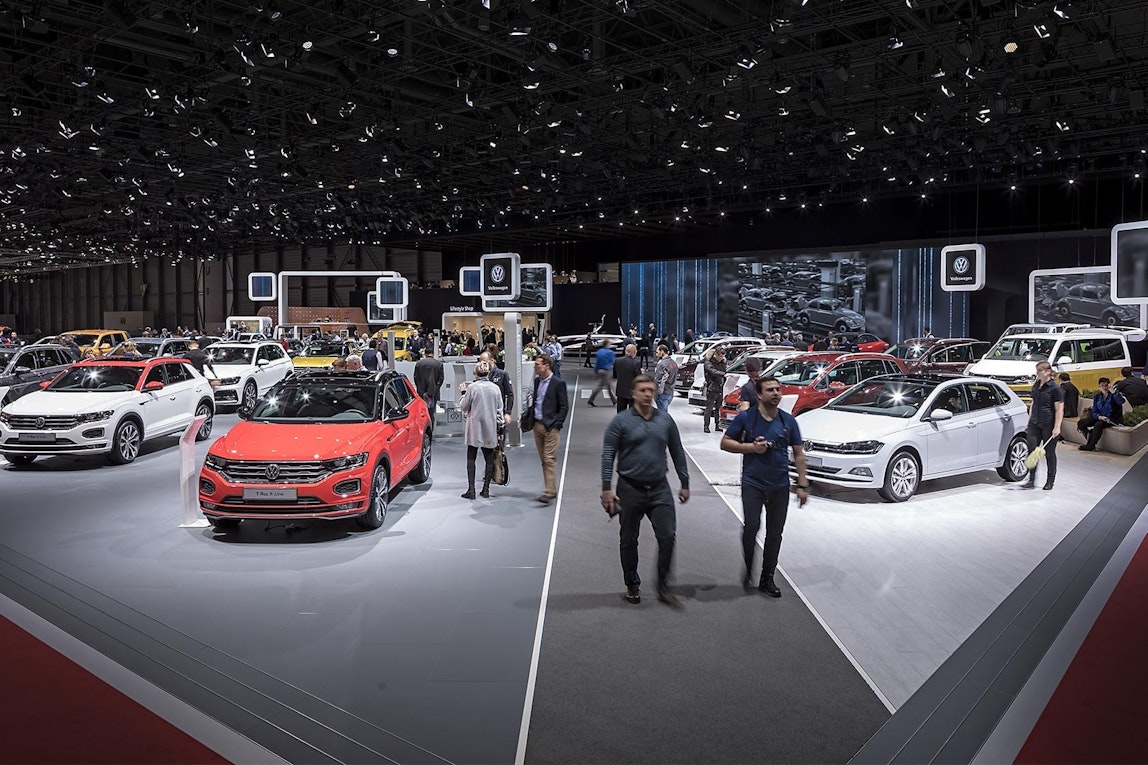 NUSSLI set up Volkwagen's exhibition at the show.