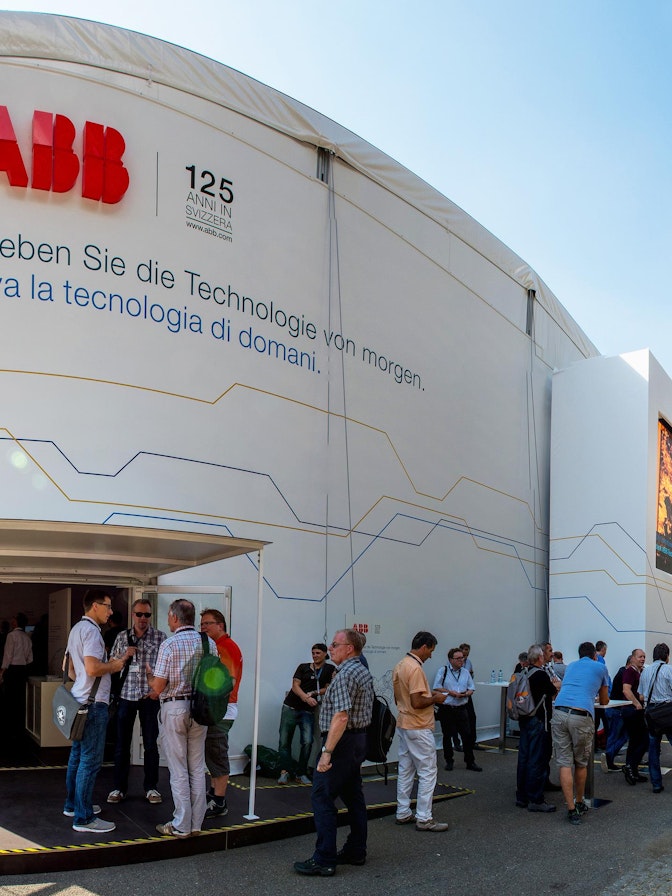 Roadshow para ABB, Suiza