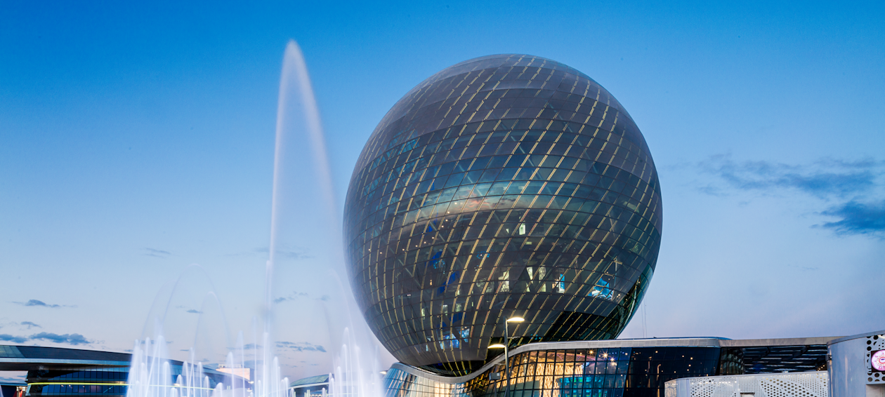 Themenpavillon Sphere "Museum of Future Energy"
