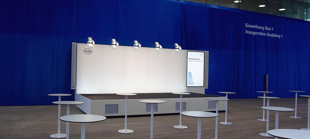Inauguración de Roche «Bau 1»