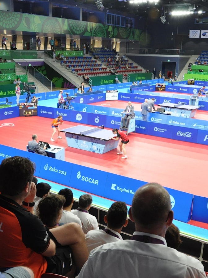 Indoor Sport an den European Games
