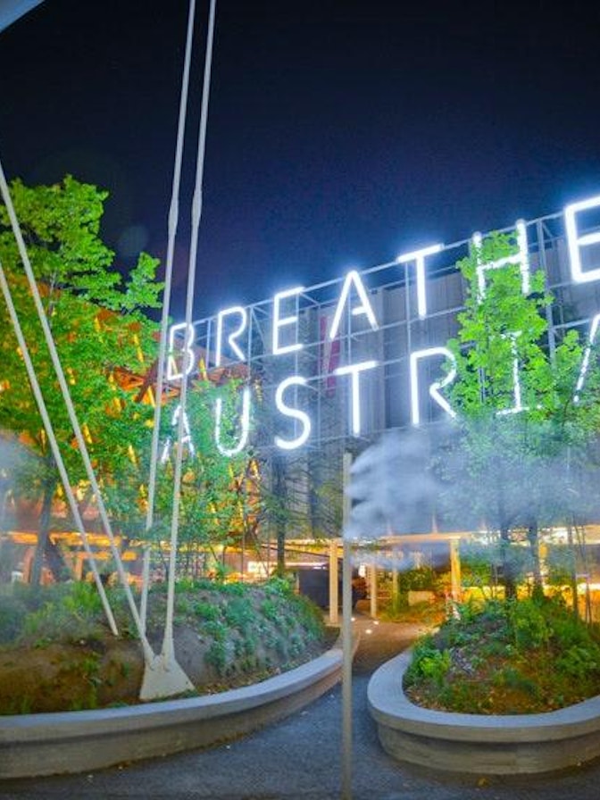 Presentación austriaca en la Expo «Breathe.Austria»