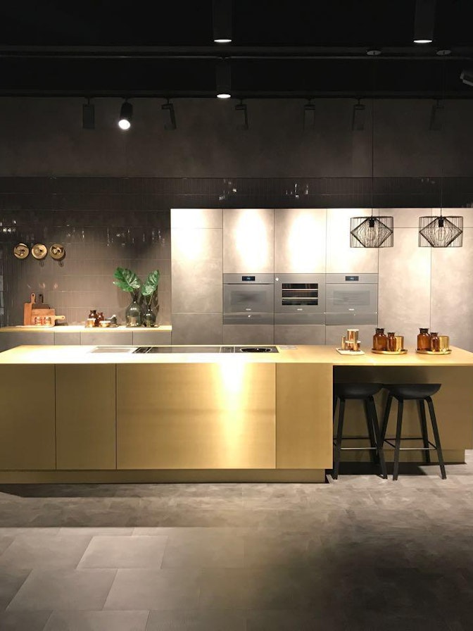 Stand de feria para Miele