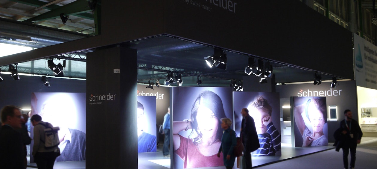 Stand de feria para W. Schneider