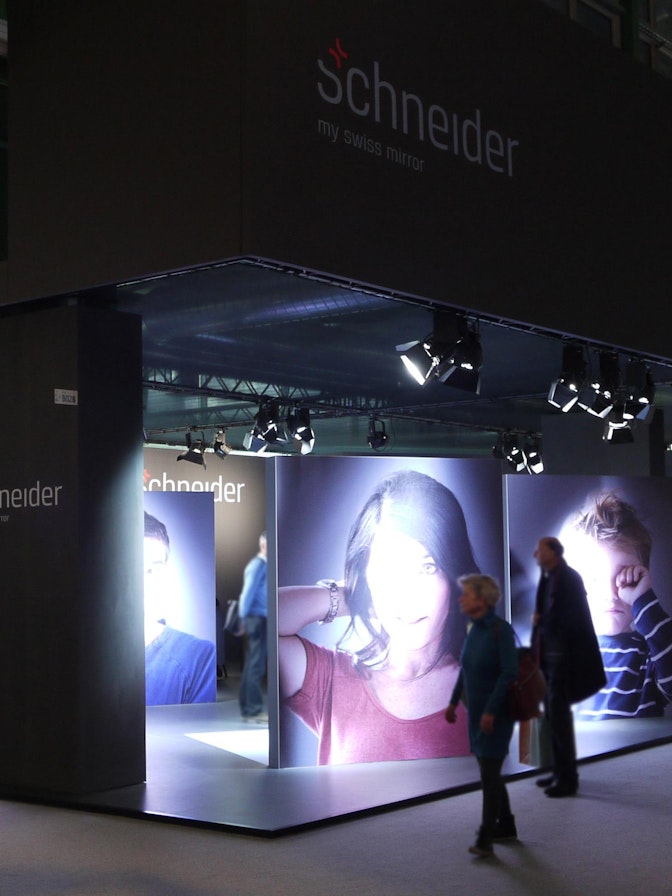 Stand de feria para W. Schneider