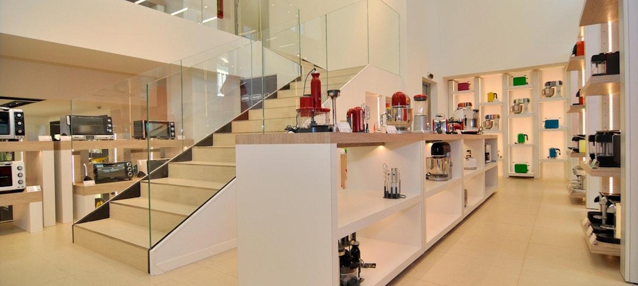 offizieller De' Longhi Store, Mailand 2012