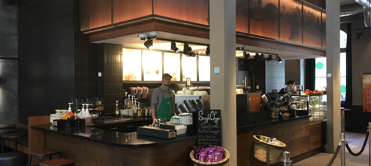 Conversion Starbucks Coffee, Zurich