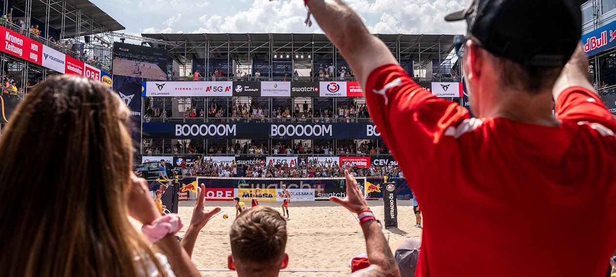 Beach Volleyball Europameisterschaften, Wien Copyright Martin Steinthaler