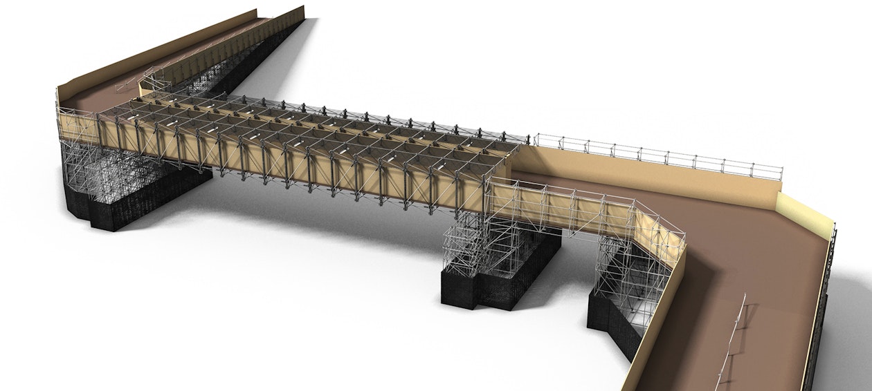 F1 Saudi Arabian Grand Prix Bridge