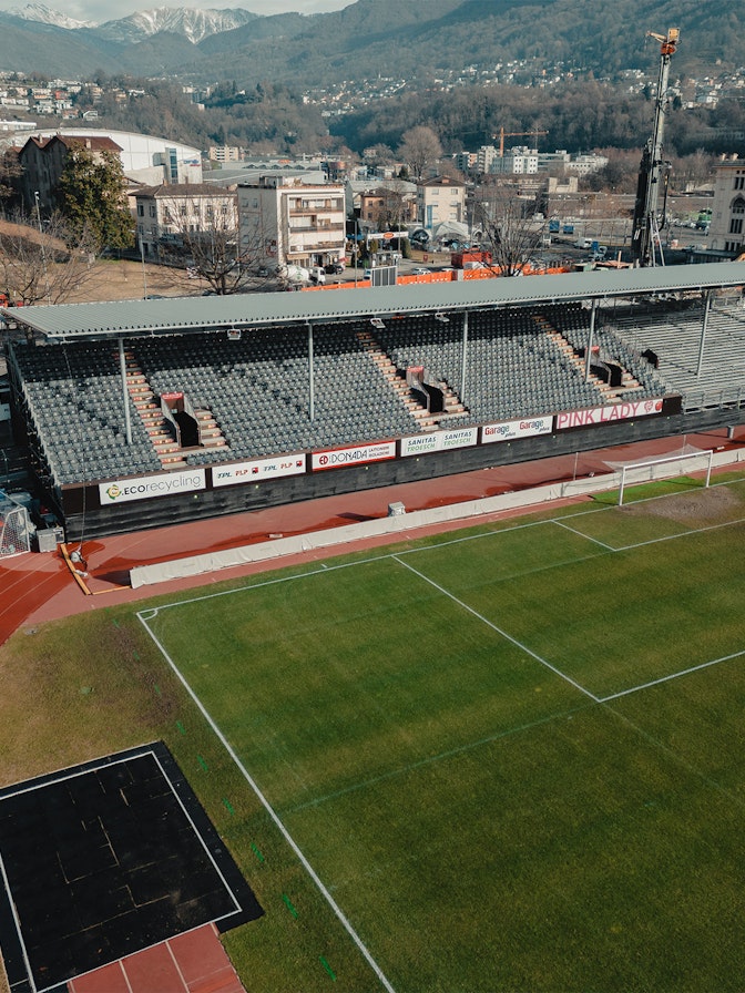 Extension of the Stadio di Cornaredo Extension of the Stadio di Cornaredo