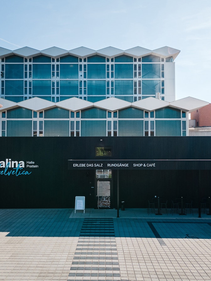 Besucherzentrum Schweizer Salinen, Pratteln Besucherzentrum Schweizer Salinen, Pratteln
