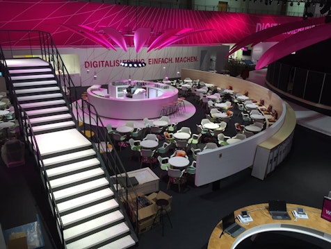 Impressions deutsche Telekom CeBIT