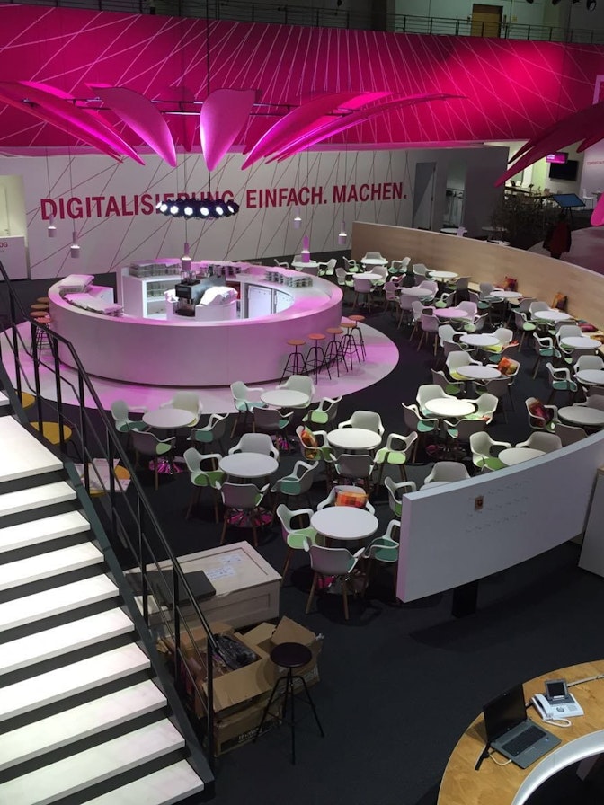 Impressions deutsche Telekom CeBIT