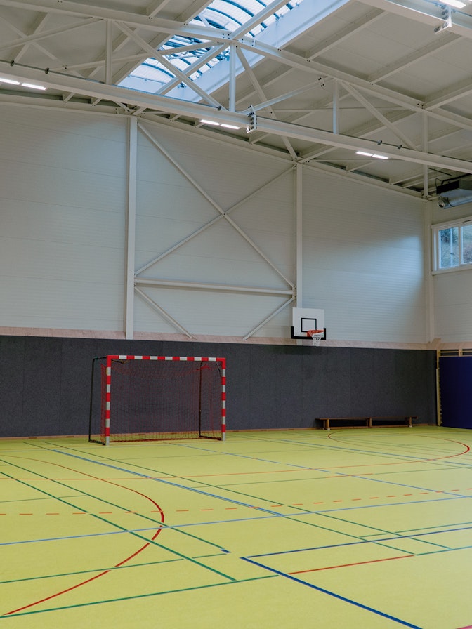 Interim sports hall in Albstadt