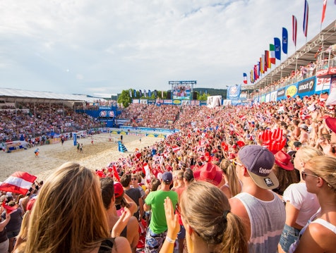 Impressionen Klagenfurt Beach Volleyball Major