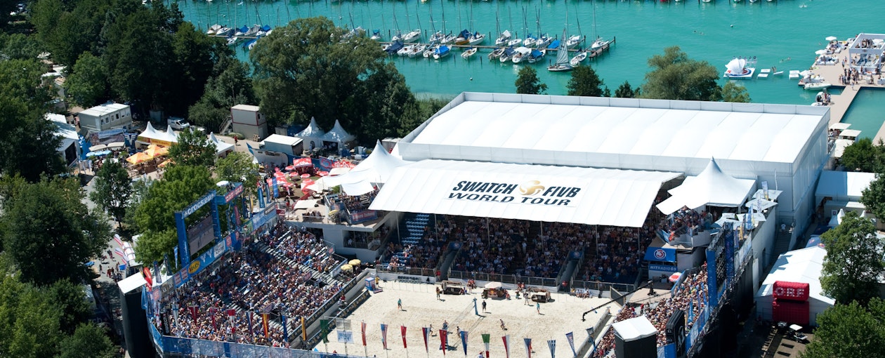 Impressionen Klagenfurt Beach Volleyball Major