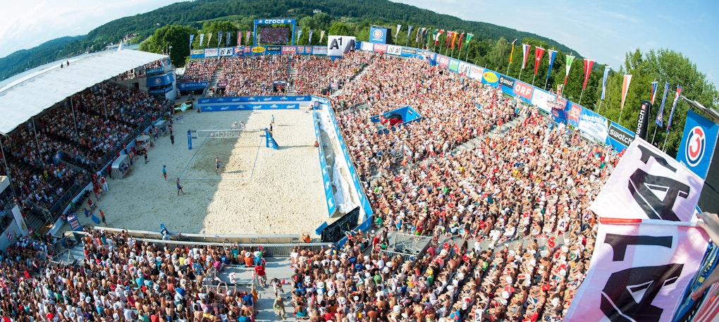 Impressionen Klagenfurt Beach Volleyball Major