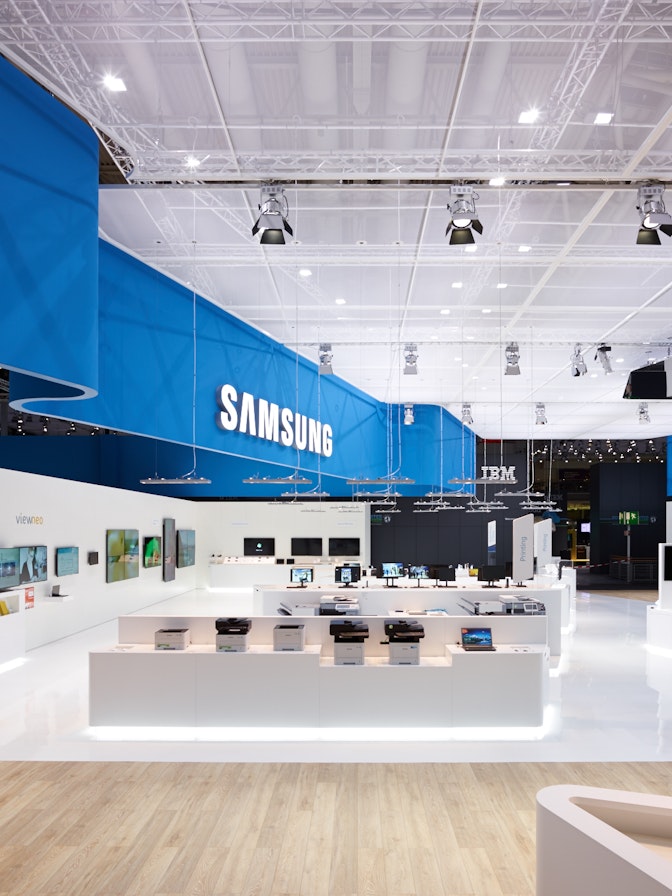 Impressions Samsung CeBIT 2014