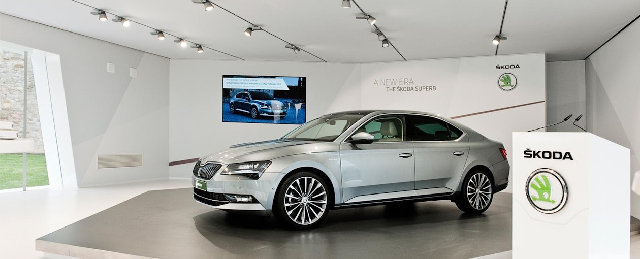 Presentation Škoda Superb