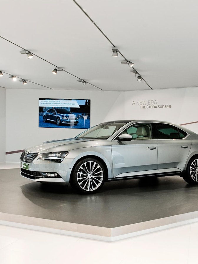 Presentation Škoda Superb