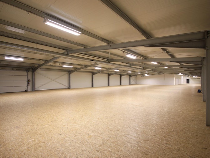 Temporäre Lager- und Werkstatthalle Temporäre Lager- und Werkstatthalle