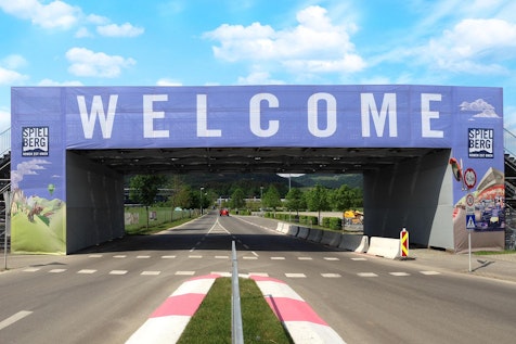 Bild: Für den Formel 1 Grossen Preis von Österreich in Spielberg realisierte NÜSSLI mehrere Tribünen, Brücken und einen