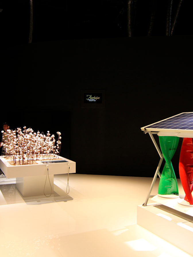 Aserbaidschanischer Expo-Auftritt „All the elements. All the senses. All of Azerbaijan.“