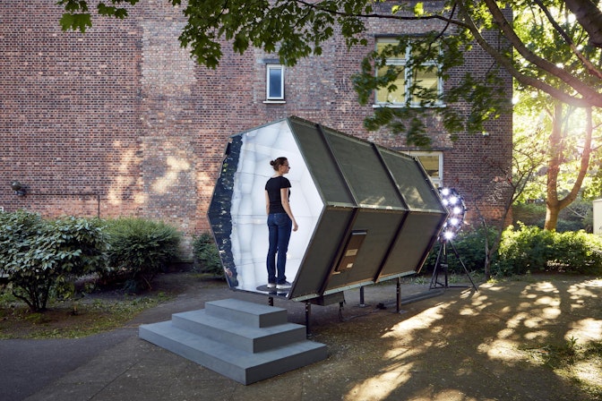 Für Sky-Frame produzierte NÜSSLI, basierend auf den Angaben des Schweizer Architekten Stephan Hürlemann, «A Piece of Sky