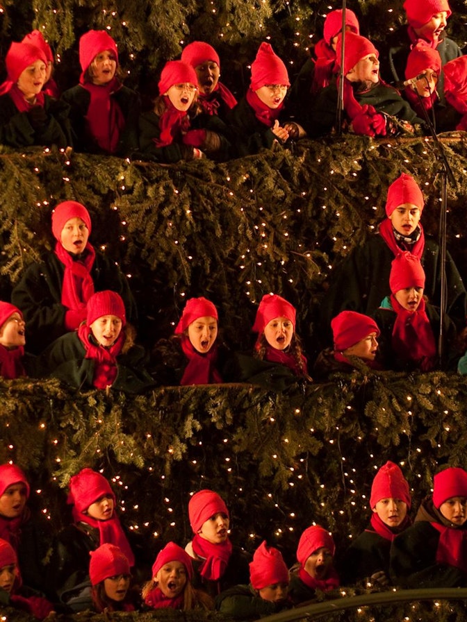 Singing Christmas Tree Zürich