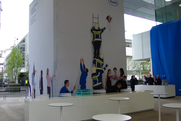 Inauguración de Roche «Bau 1»