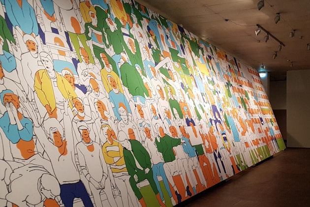 Exposición temporal «Never walk alone»