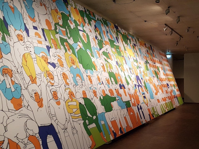 Wechselausstellung "Never walk alone"