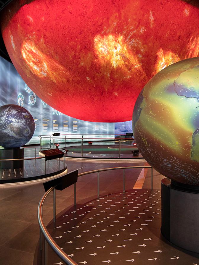 Themenpavillon Sphere "Museum of Future Energy"