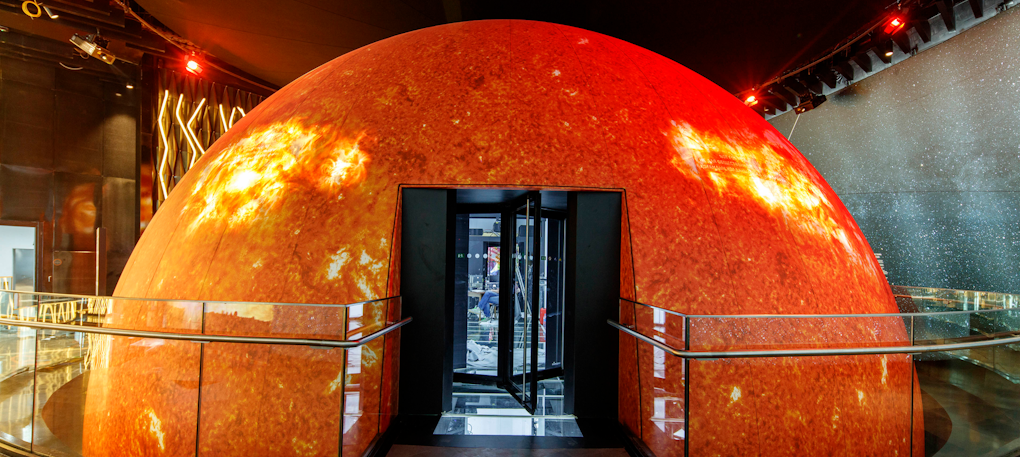 Themenpavillon Sphere "Museum of Future Energy"