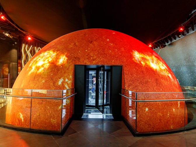 Themenpavillon Sphere "Museum of Future Energy"